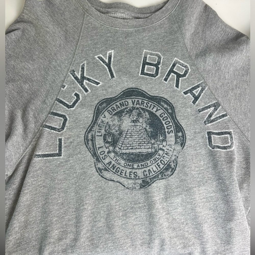 Womens Lucky Brand Crew neck sweater